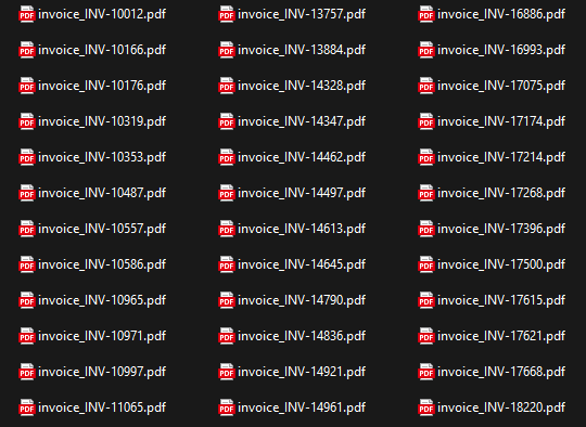 Stack of documents to process